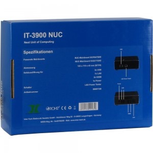Inter-Tech IT-3900 NUC Black