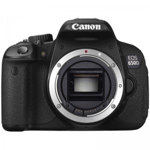Canon EOS 650D negru + obiectiv EF-S 18-55mm f/3.5-5.6 DC III