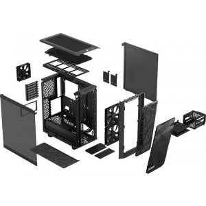 Fractal Design Meshify 2 Compact Gray TG Light Tint