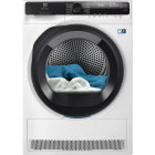 Uscator de rufe Electrolux EW8D595MCE, Pompa de caldura, 9 kg, Clasa C, Inverter, 3DSense, DelicateCare, MixCare, SmartSelect, Iluminare interioara, Alb