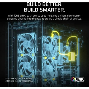 Corsair iCUE LINK Titan 360 RX LCD RGB White