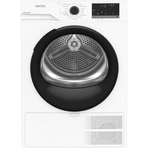 Uscator de rufe Arctic A2T28249W, Pompa de caldura, 8 kg, Clasa C, Silent Inverter, Aqua Surf, Alb