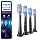 Philips Sonicare Rezerve periuta de dinti electrica Premium Gum Care HX9054/88 Negru, 4 buc