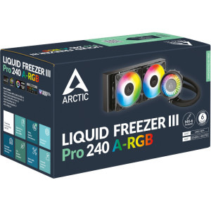 Cooler CPU ARCTIC AC Liquid Freezer III Pro 240 A-RGB Black - PC