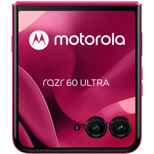Motorola Razr 60 Ultra, 512GB, 16GB RAM, Dual SIM, 5G, Tri-Camera, Pantone Cabaret