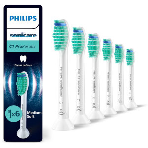 Philips Sonicare Rezerve periuta de dinti electrica ProResults HX6016/87 Alb, 6 buc