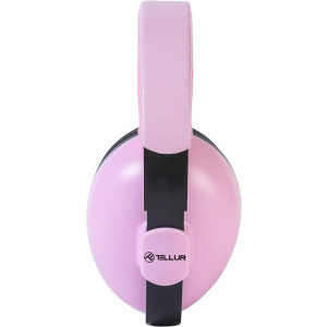 Tellur Over-Ear, Casti antifonice pentru copii, Reducere zgomot 25db, Pink