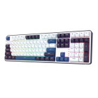 Tastatura Gaming Redragon Wyvern Alb-Albastru RGB Mecanica