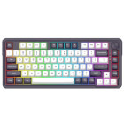 Tastatura Gaming Redragon Finke Negru-alb RGB Switch-uri Liniare Redragon Gri Mecanica