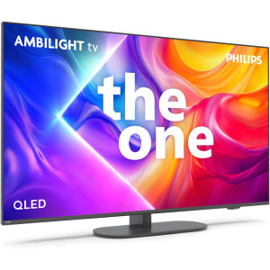 Philips Smart TV 65PUS9010/12 Seria PUS9010/12 164cm gri 4K UHD HDR Ambilight pe 3 laturi