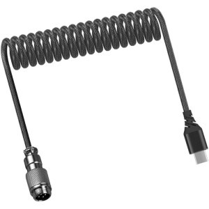 Redragon Coiled Aviator USB-C Black