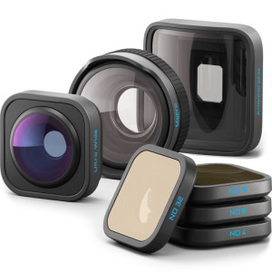 Accesoriu Camere video GoPro Pachet 3 Lens Mod + 4 filtre ND pentru HERO13 Black