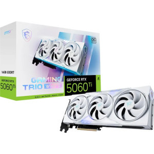 MSI GeForce RTX 5060 Ti GAMING TRIO OC WHITE 16GB GDDR7 128-bit DLSS 4.0