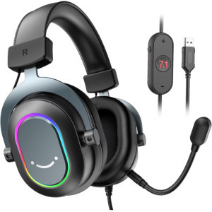 Casti Gaming Fifine H6 Black