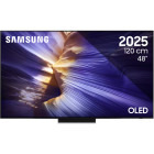 Televizor LED Samsung Smart TV OLED QE48S90F Seria S90F 120cm negru 4K UHD HDR
