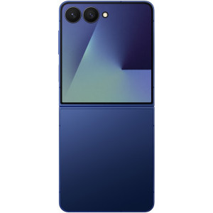 Samsung Galaxy Z Flip7, 512GB, 12GB RAM, Dual SIM, 5G, Tri-Camera, Blue Shadow