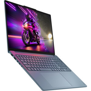 Lenovo 16'' Yoga Pro 9 16IAH10, 2.8K OLED 120Hz, Procesor Intel® Core™ Ultra 7 255H (24M Cache, up to 5.10 GHz), 32GB LPDDR5X, 1TB SSD, GeForce RTX 5050 8GB, Win 11 Home, Tidal Teal, 3Yr Onsite Premium Care