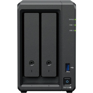 Network Attached Storage Synology DS725+ 4GB + 2x HAT3300-2T 2TB HDD