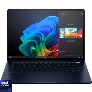 Laptop HP 14 EliteBook Ultra G1i, 2.8K, Procesor Intel® Core™ Ultra 5 226V (8M Cache, up to 4.50 GHz), 16GB LPDDR5X, 512GB SSD, Intel Arc 130V, Win 11 Pro, Atmospheric Blue