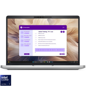 DELL 13.3'' Pro 13 Plus PB13250, FHD+, Procesor Intel® Core™ Ultra 7 265U (12M Cache, up to 5.30 GHz), 16GB DDR5, 512GB SSD, Intel Graphics, Win 11 Pro, 3Yr ProSupport
