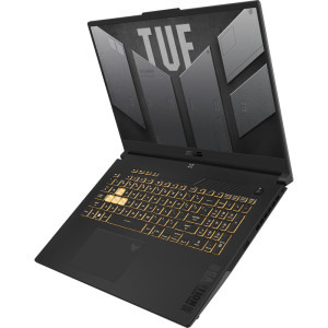 ASUS Gaming 17.3'' TUF F17 FX707VJB, FHD 144Hz, Procesor Intel® Core™ 5 210H (12M Cache, up to 4.80 GHz), 16GB DDR5, 512GB SSD, GeForce RTX 3050 6GB, No OS, Mecha Gray