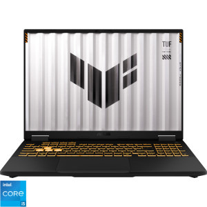 ASUS Gaming 16'' TUF F16 FX608JMI, FHD+ 144Hz, Procesor Intel® Core™ i5 14450HX (20M Cache, up to 4.80 GHz), 16GB DDR5, 512GB SSD, GeForce RTX 5060 8GB, No OS, Jaeger Gray