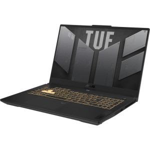 ASUS Gaming 17.3'' TUF F17 FX707VJB, FHD 144Hz, Procesor Intel® Core™ 5 210H (12M Cache, up to 4.80 GHz), 16GB DDR5, 512GB SSD, GeForce RTX 3050 6GB, No OS, Mecha Gray