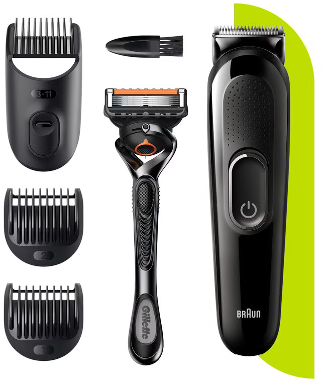 Aparat de tuns Braun 4-in-1 SK3300 + Aparat de ras Gillette ProGlide