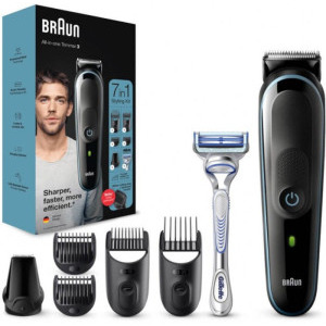 Braun 7-in-1 MGK3342 + Aparat de ras Gillette