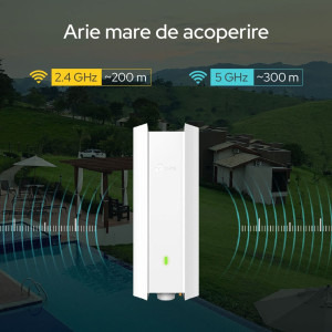 Omada by TP-LINK Gigabit EAP623-OUTDOOR HD Dual-Band WiFi 6