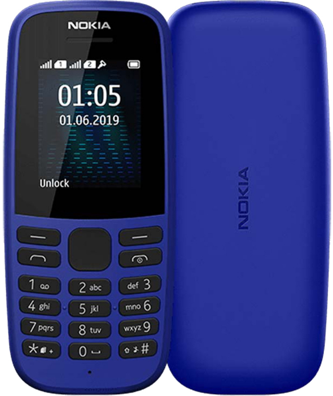 Telefon mobil Nokia 105 Dual SIM (2019) Blue