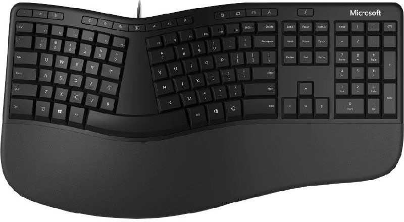 Tastatura Microsoft Ergonomic Business Black