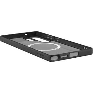 Samsung Capac protectie spate Clear Magnet Black Frost pentru Galaxy S25 Ultra (S938)