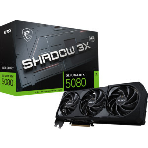 MSI GeForce RTX 5080 SHADOW 3X OC 16GB GDDR7 256-bit DLSS 4.0