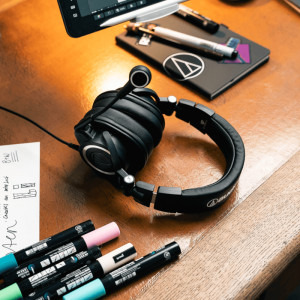 Audio-Technica Over-Ear, ATH-M50xSTS-USB Digital Black