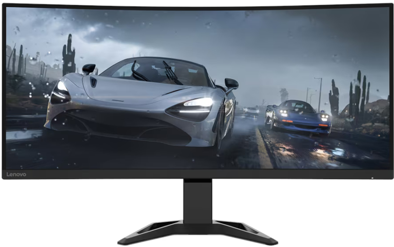 Monitor LED Lenovo Gaming G34w-30 Curbat 34 inch UWQHD VA 0.5 ms 170 Hz FreeSync Premium