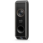 eufy Sonerie video Wireless Dual Camera Add-On, 2K HD, autonomie 6 luni, Negru