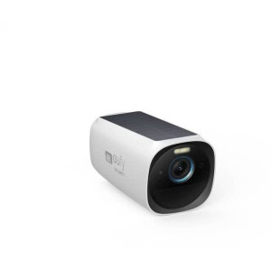eufy Camera S330, 4K Ultra HD, Incarcare solara, Alb