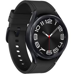 Samsung Galaxy Watch 6 Classic, 47 mm, Black, Wi-Fi, Bluetooth, GPS, NFC, Rezistent la apa