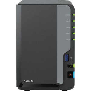 Synology DS224+ 2GB + 2x HAT3300-6T 6TB HDD