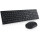 Kit periferice DELL tastatura + mouse KM5221W Pro, Wireless Black