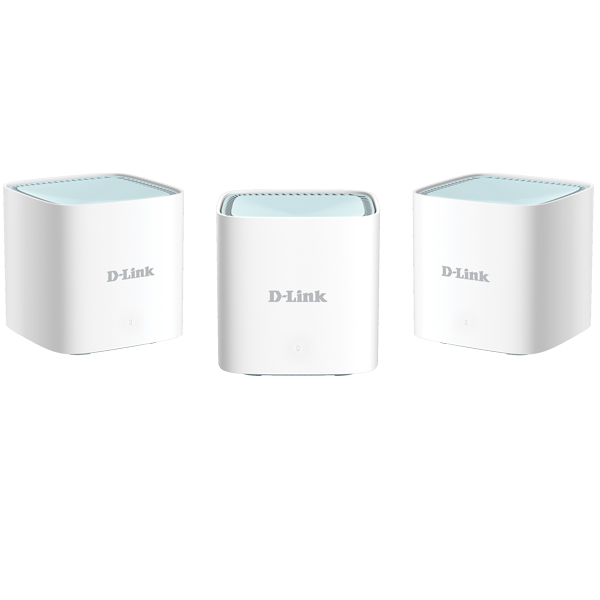 Router wireless D-Link Gigabit Eeagle Pro AI M15 Mesh Dual Band WiFi 6, 3 pack