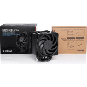 Cooler CPU Noctua NH-U12A Chromax.Black - PC Garage