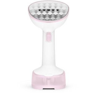 Tefal Aparat de calcat vertical cu abur Access Steam Pocket DT3050E1, 1300W, 20g/min, Alb/Roz