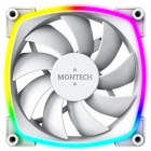 Ventilator Montech AX120 PWM ARGB 120mm White