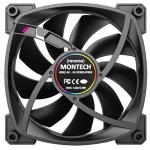 Montech RX120 PWM Reversed 120mm ARGB Black