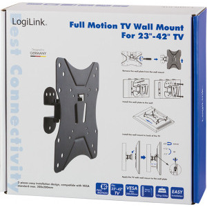 Logilink BP0006, 23 - 42 inch, negru