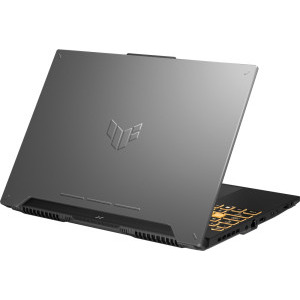 ASUS Gaming 15.6'' TUF F15 FX507ZU4, FHD 144Hz, Procesor Intel® Core™ i7-12700H (24M Cache, up to 4.70 GHz), 8GB DDR4, 512GB SSD, GeForce RTX 4050 6GB, No OS, Mecha Gray