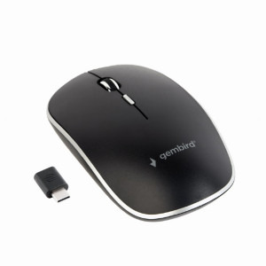 Mouse Gembird MUSW-4BSC-01 Wireless Black