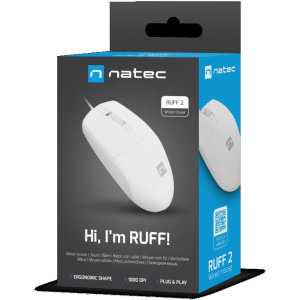 Natec Ruff 2 Wired White